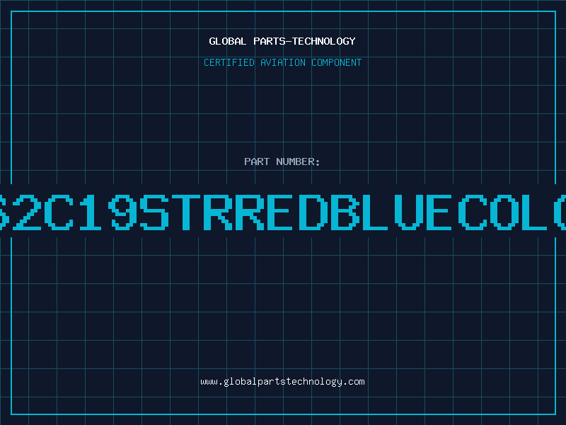 Aviation Part 262C19STRREDBLUECOLOR