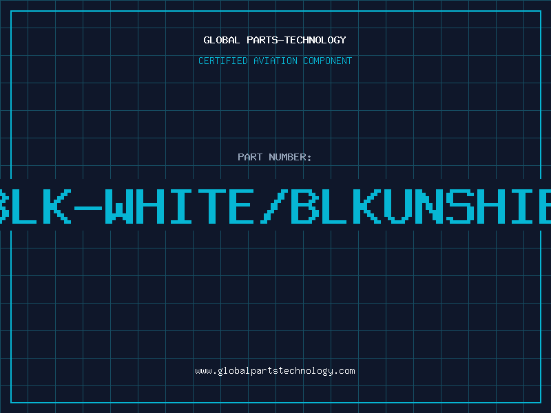 Aviation Part 262CBLK-WHITE/BLKUNSHIELDED