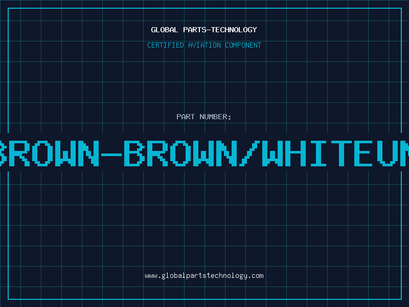 Aviation Part 262CBROWN-BROWN/WHITEUNSHLD