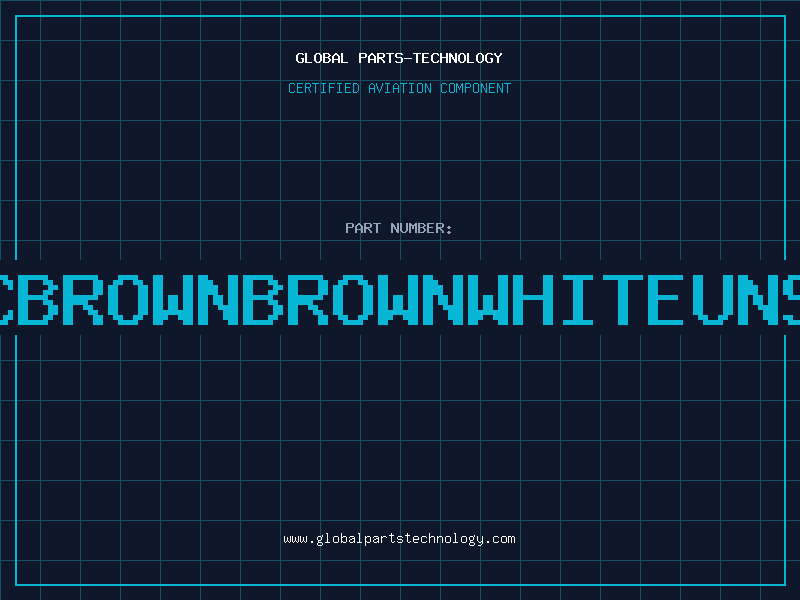 Aviation Part 262CBROWNBROWNWHITEUNSHLD