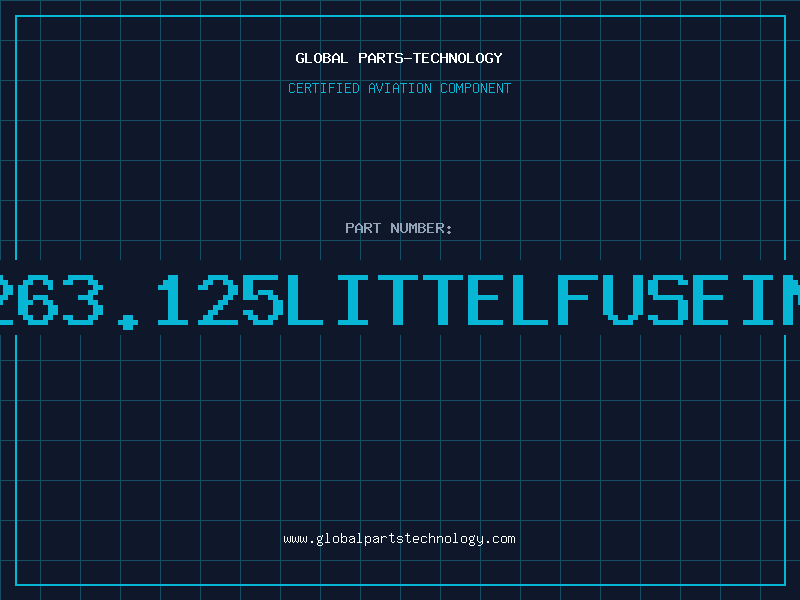 Aviation Part 263.125LITTELFUSEIN