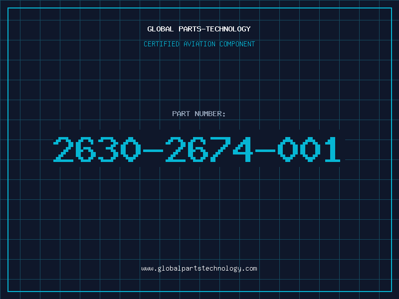 Aviation Part 2630-2674-001
