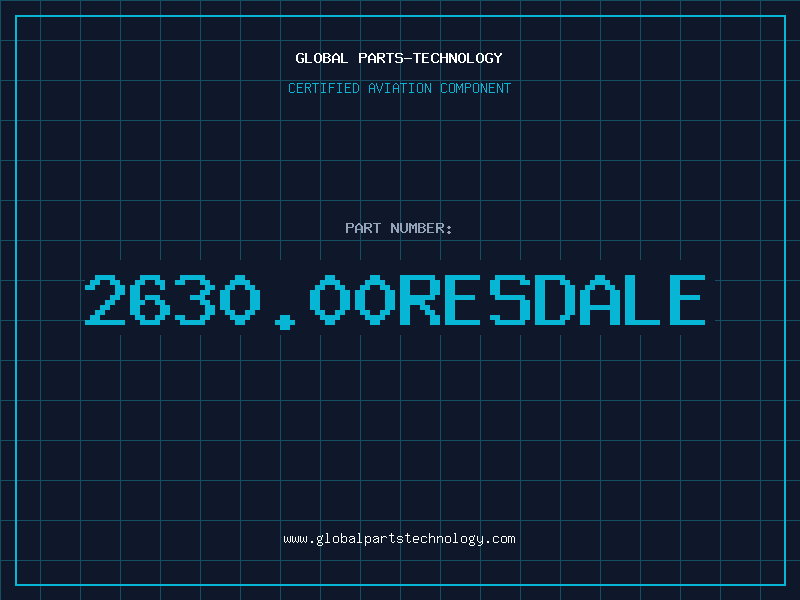 Aviation Part 2630.00RESDALE
