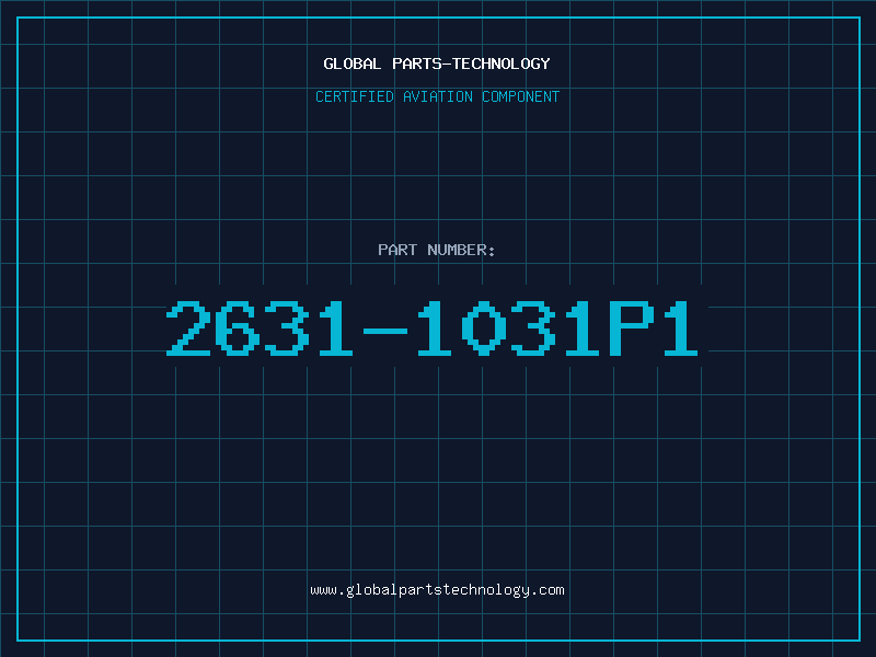 Aviation Part 2631-1031P1