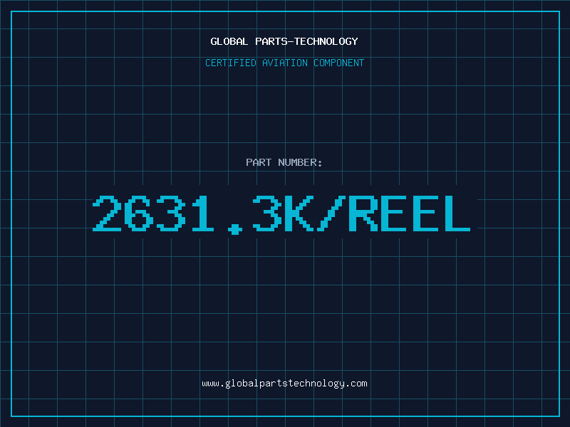 Aviation Part 2631.3K/REEL