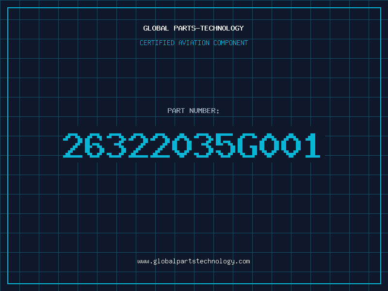 Aviation Part 26322035G001