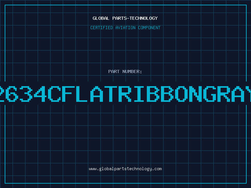 Aviation Part 2634CFLATRIBBONGRAY