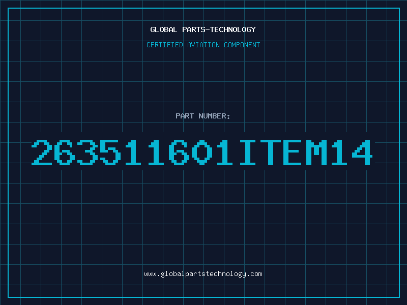 Aviation Part 263511601ITEM14