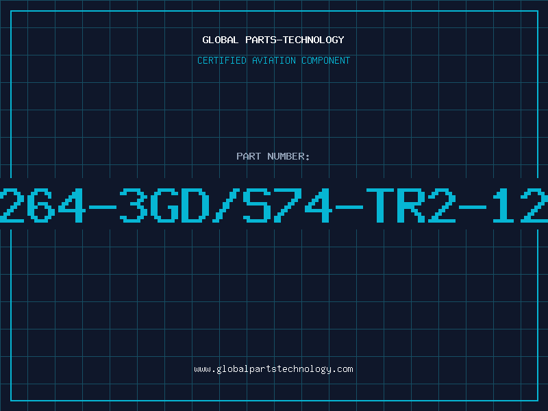 Aviation Part 264-3GD/S74-TR2-12