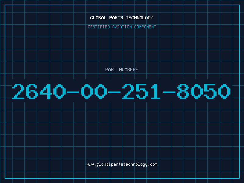 Aviation Part 2640-00-251-8050