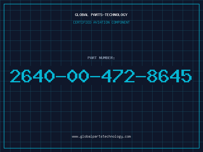 Aviation Part 2640-00-472-8645