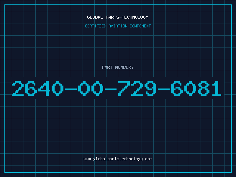 Aviation Part 2640-00-729-6081