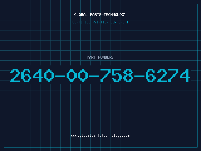 Aviation Part 2640-00-758-6274