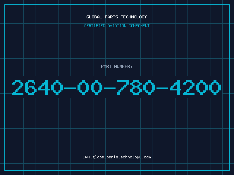 Aviation Part 2640-00-780-4200