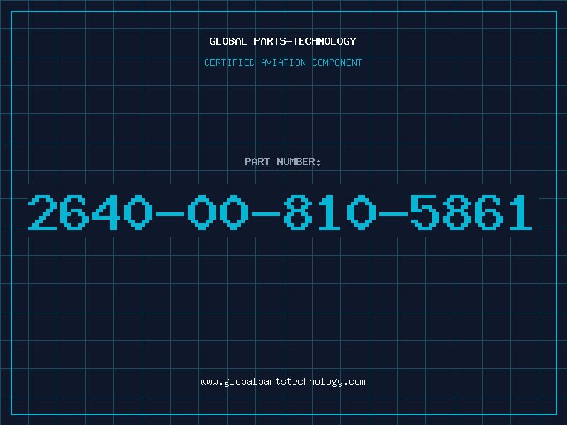 Aviation Part 2640-00-810-5861