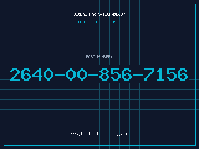 Aviation Part 2640-00-856-7156