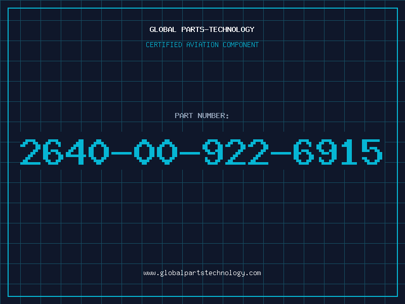 Aviation Part 2640-00-922-6915