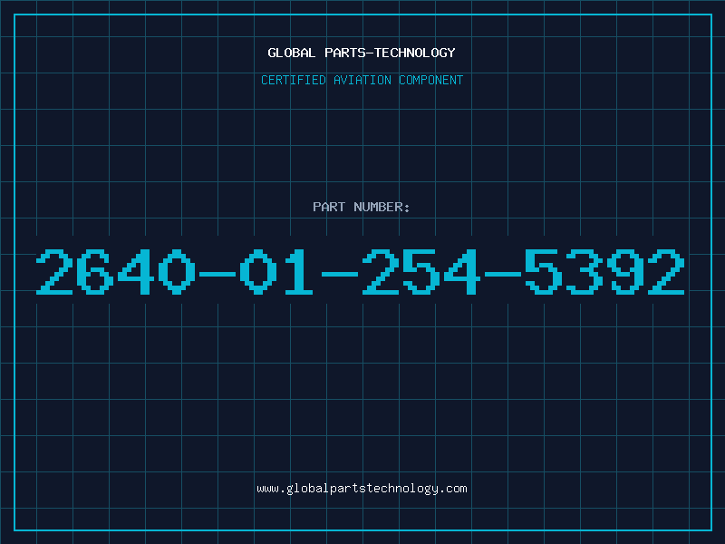 Aviation Part 2640-01-254-5392