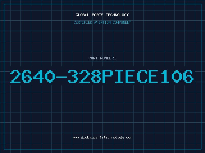 Aviation Part 2640-328PIECE106