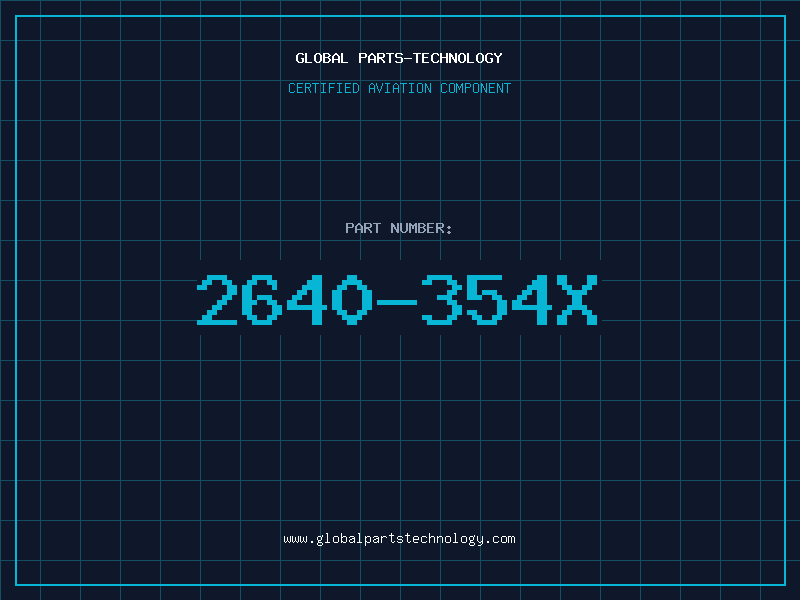 Aviation Part 2640-354X