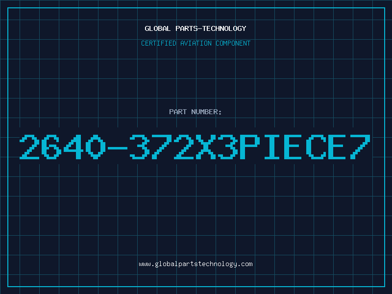 Aviation Part 2640-372X3PIECE7