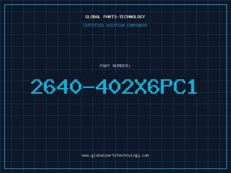 Aviation Part 2640-402X6PC1