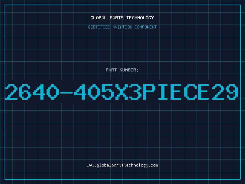 Aviation Part 2640-405X3PIECE29