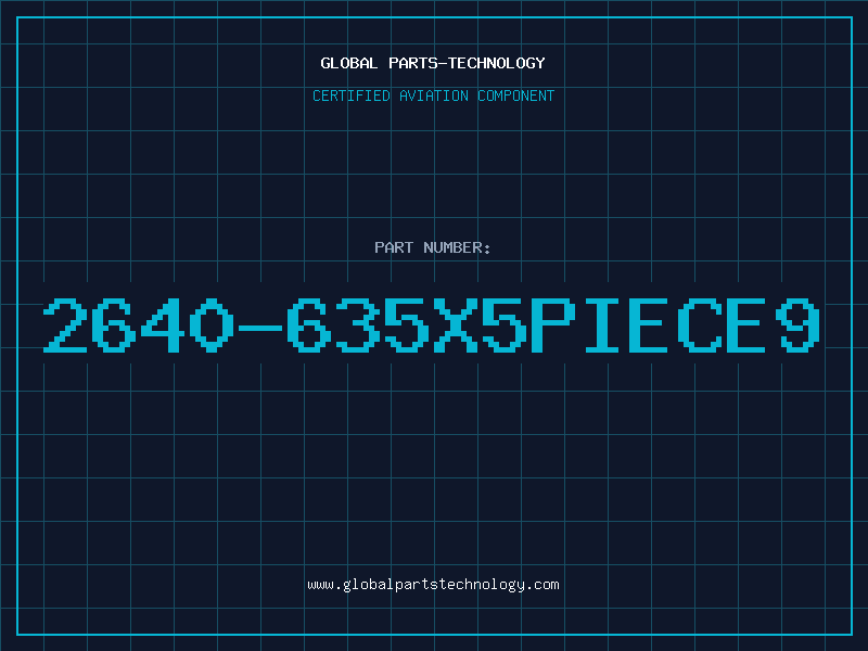 Aviation Part 2640-635X5PIECE9