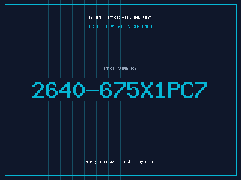 Aviation Part 2640-675X1PC7