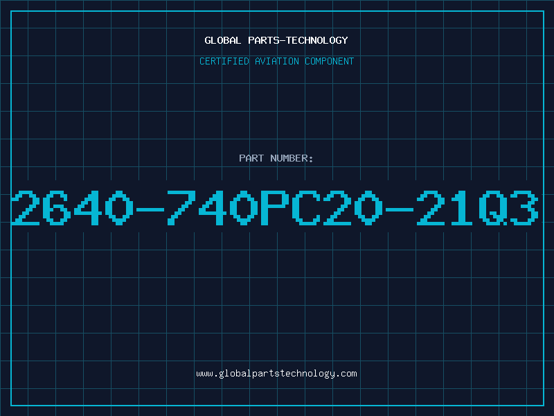 Aviation Part 2640-740PC20-21Q3