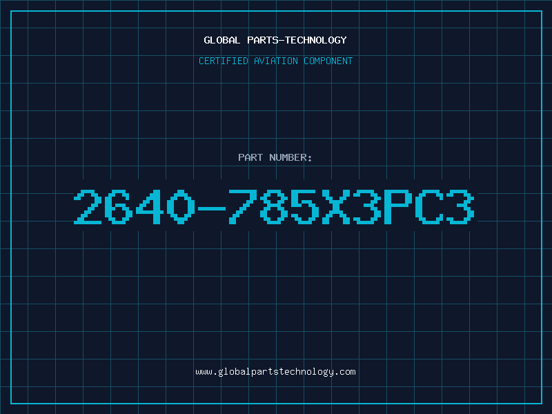 Aviation Part 2640-785X3PC3