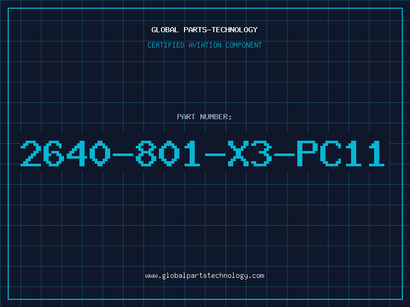 Aviation Part 2640-801-X3-PC11