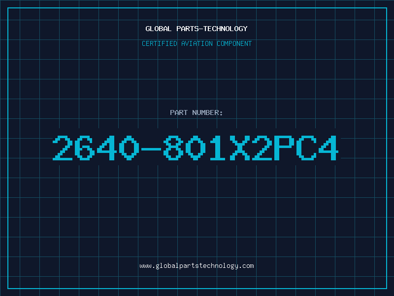 Aviation Part 2640-801X2PC4