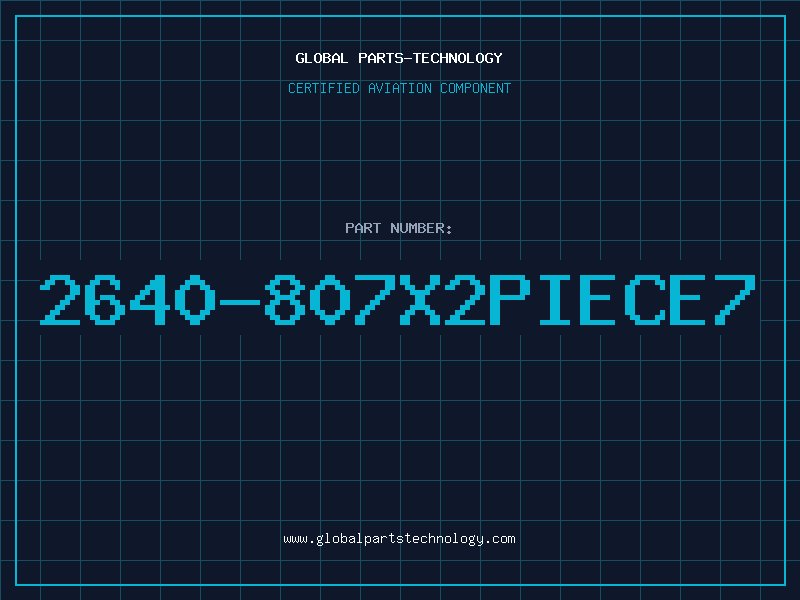Aviation Part 2640-807X2PIECE7