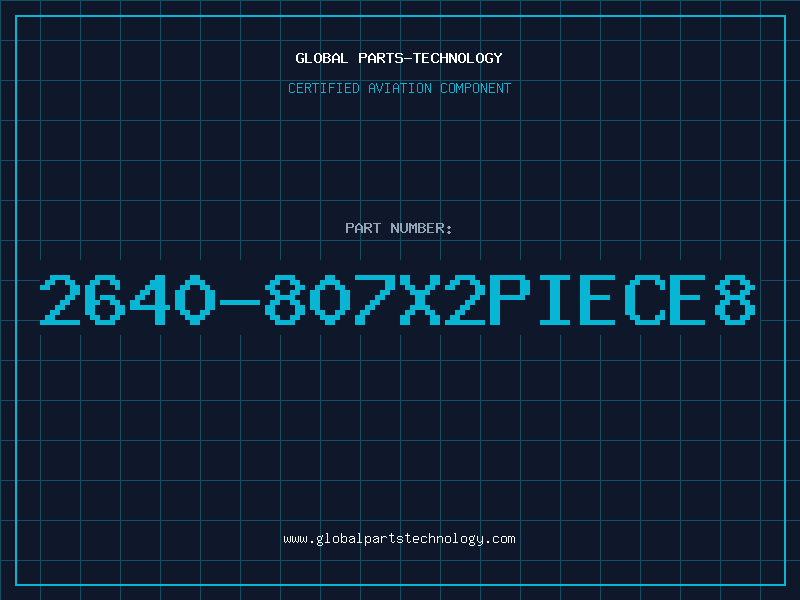 Aviation Part 2640-807X2PIECE8