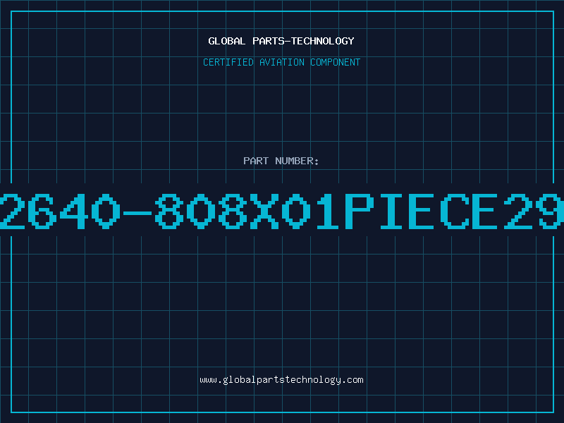 Aviation Part 2640-808X01PIECE29