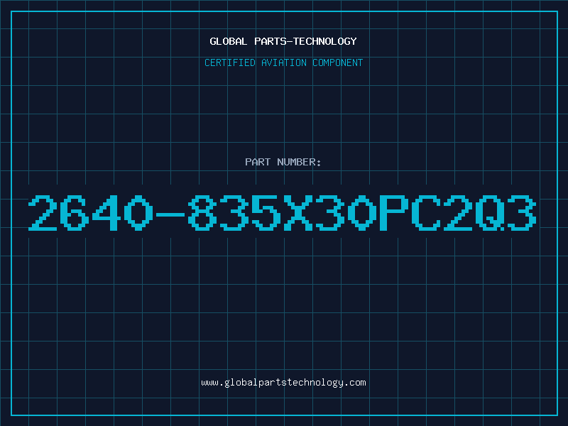 Aviation Part 2640-835X30PC2Q3