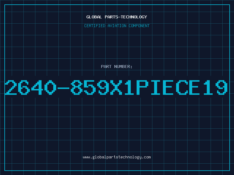 Aviation Part 2640-859X1PIECE19