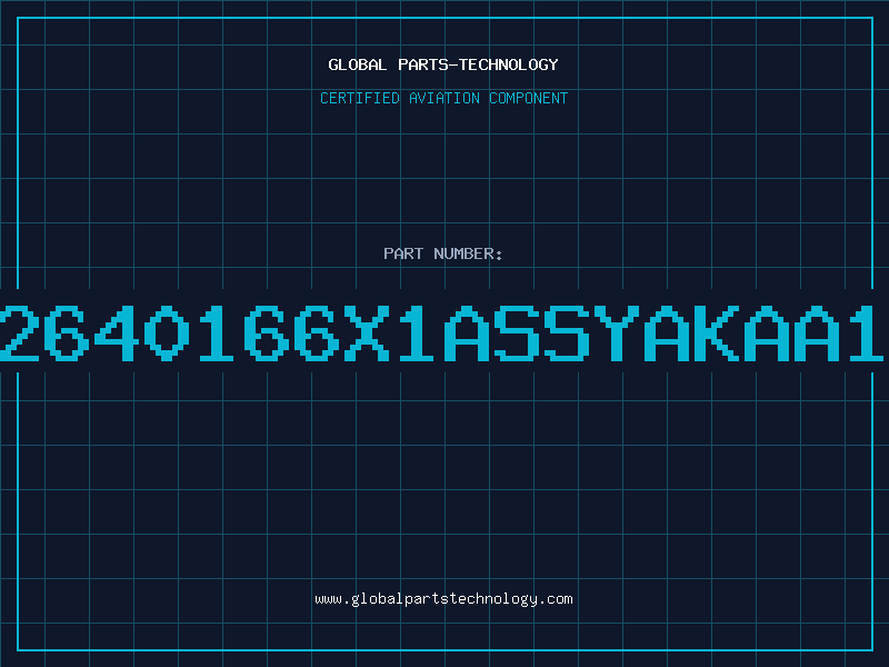 Aviation Part 2640166X1ASSYAKAA1