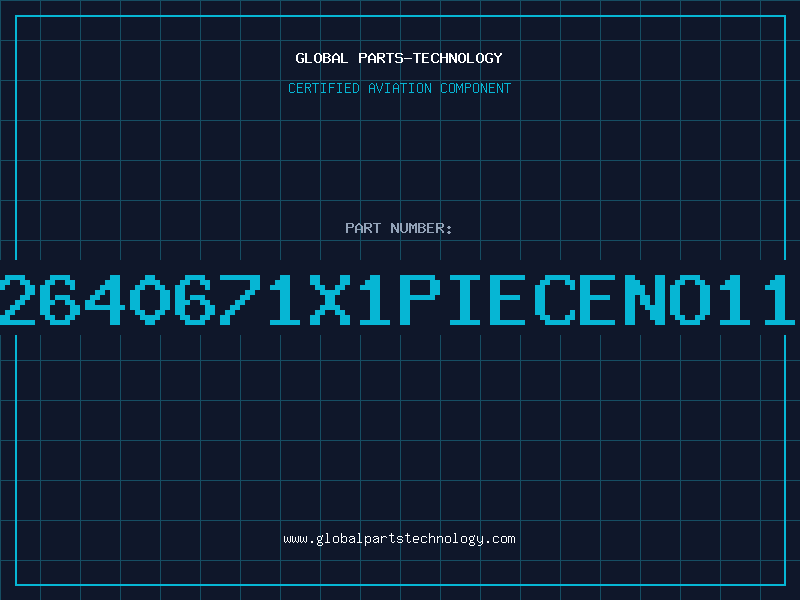 Aviation Part 2640671X1PIECENO11