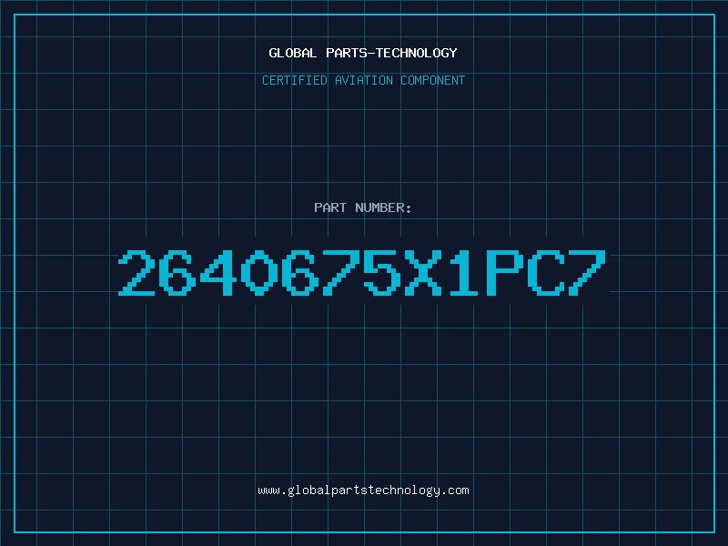 Aviation Part 2640675X1PC7