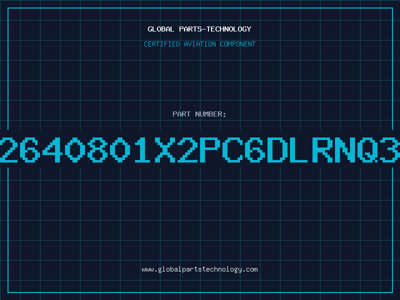 Aviation Part 2640801X2PC6DLRNQ3