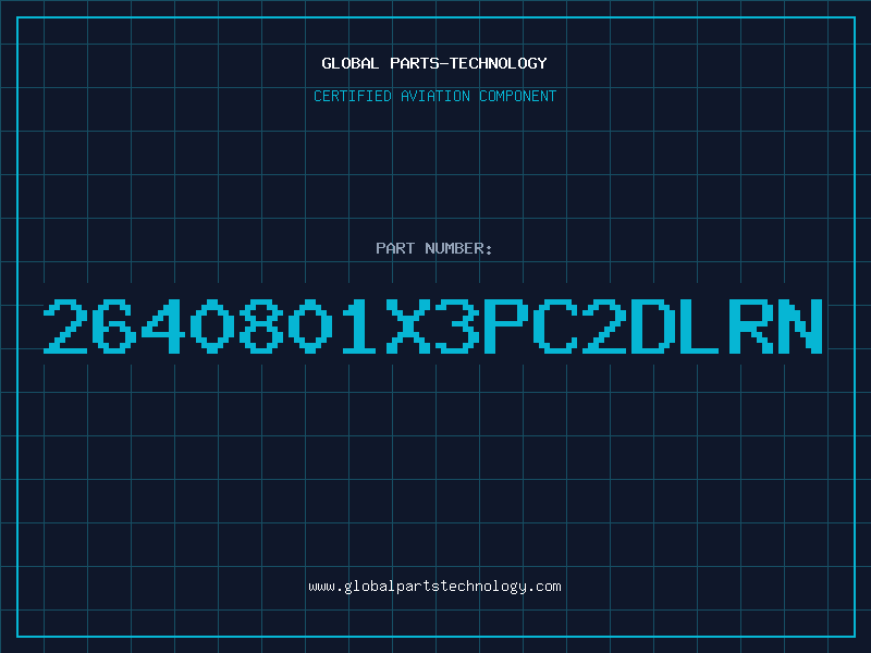 Aviation Part 2640801X3PC2DLRN