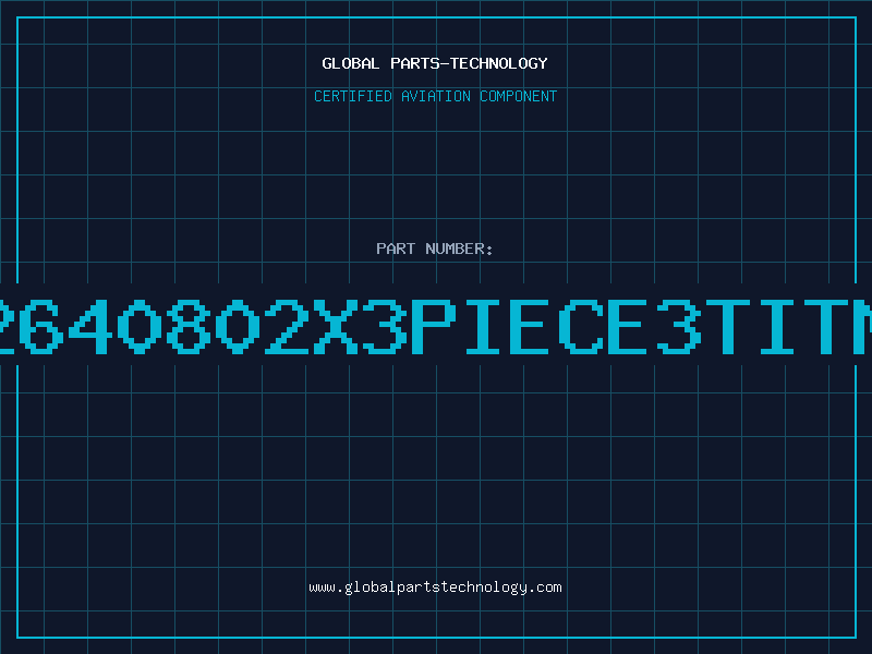 Aviation Part 2640802X3PIECE3TITM