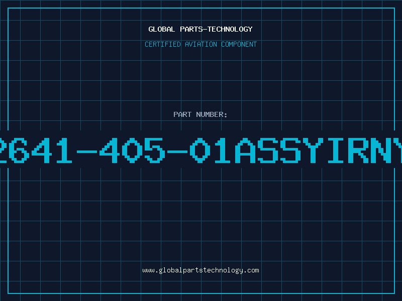 Aviation Part 2641-405-01ASSYIRNY