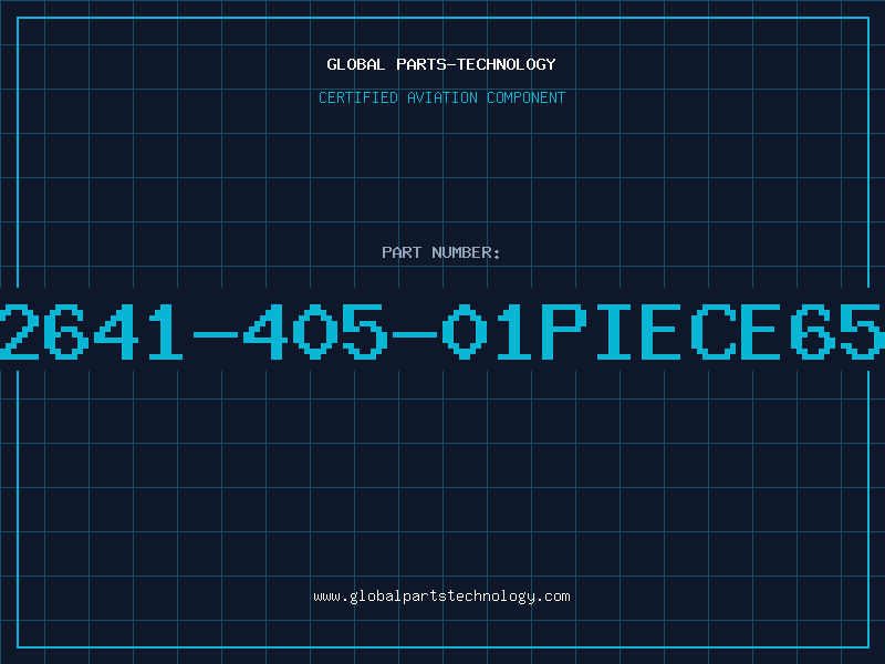 Aviation Part 2641-405-01PIECE65