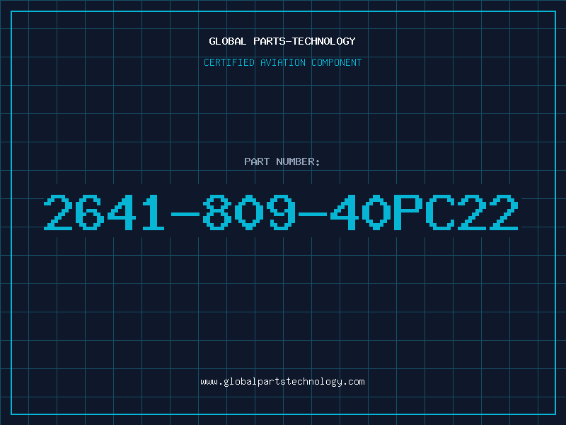 Aviation Part 2641-809-40PC22