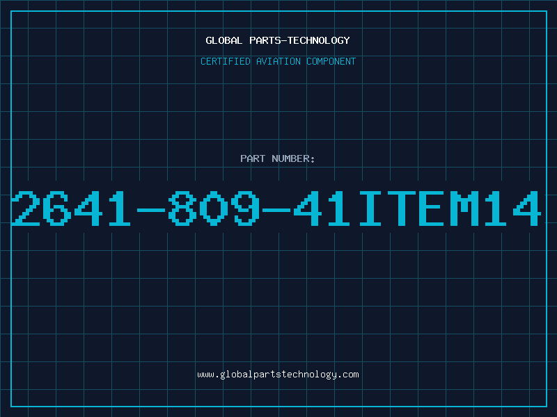 Aviation Part 2641-809-41ITEM14
