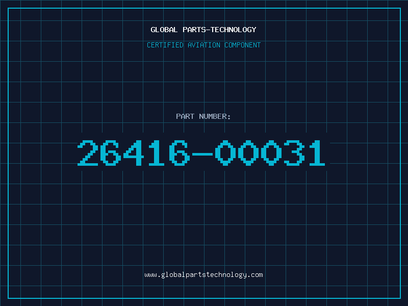 Aviation Part 26416-00031