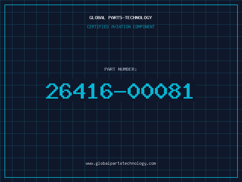 Aviation Part 26416-00081